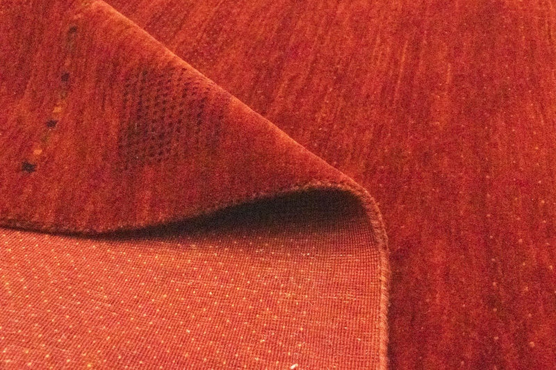 Alfombra Gabbeh - Loribaft Persa - 293 x 189 cm - rojo