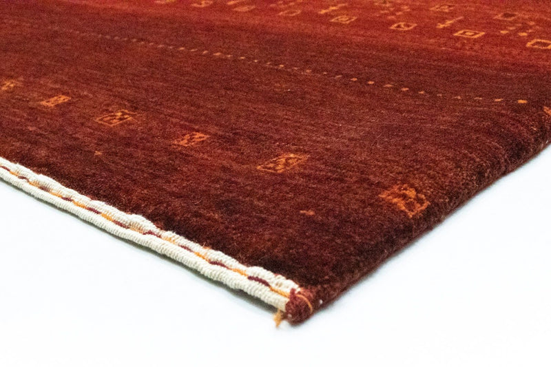 Alfombra Gabbeh - Loribaft Persa - 301 x 198 cm - rojo