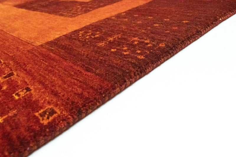 Alfombra Gabbeh - Loribaft Persa - 301 x 198 cm - rojo