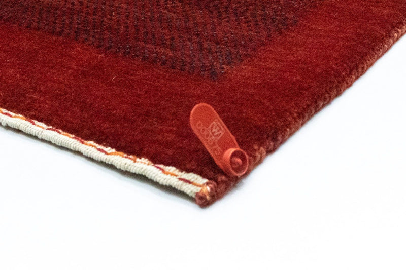 Alfombra Gabbeh - Indus - 232 x 169 cm - rojo