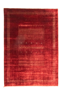Alfombra Gabbeh - Indus - 291 x 204 cm - rojo
