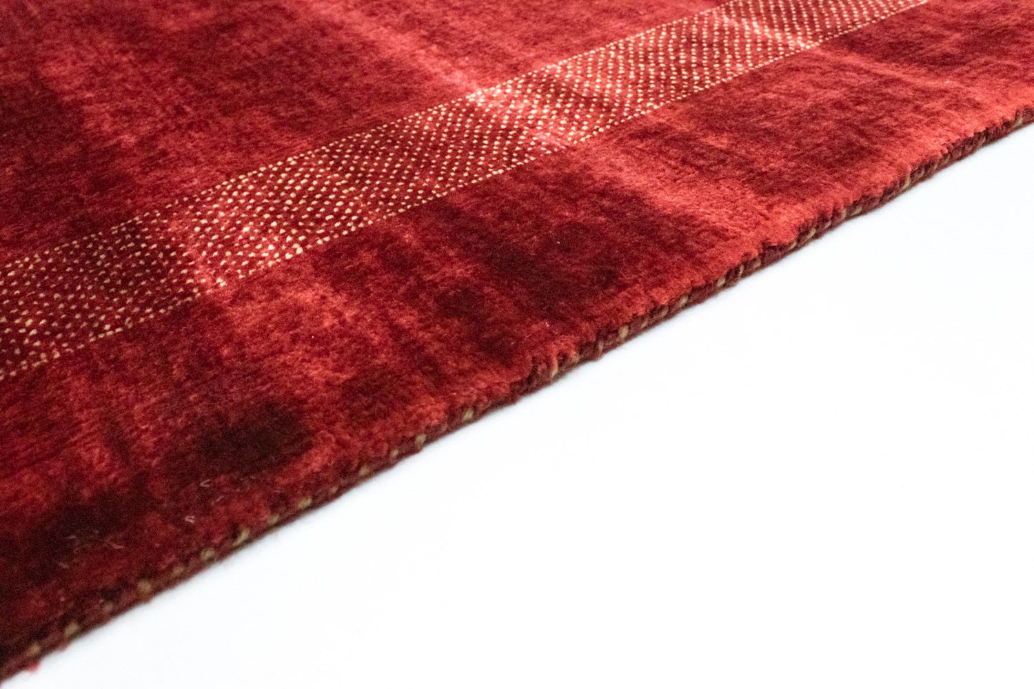 Alfombra Gabbeh - Indus - 291 x 204 cm - rojo