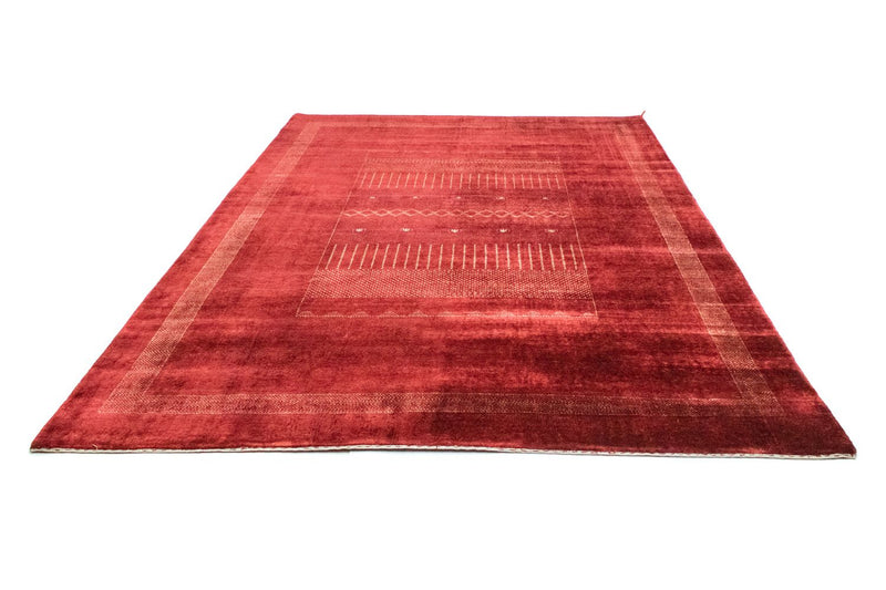Alfombra Gabbeh - Indus - 291 x 204 cm - rojo