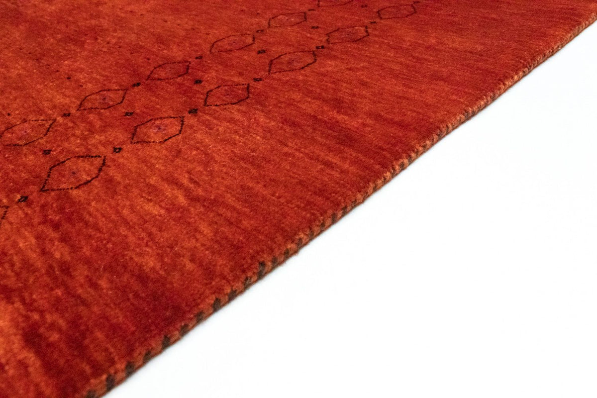 Alfombra Gabbeh - Indus - 244 x 177 cm - rojo