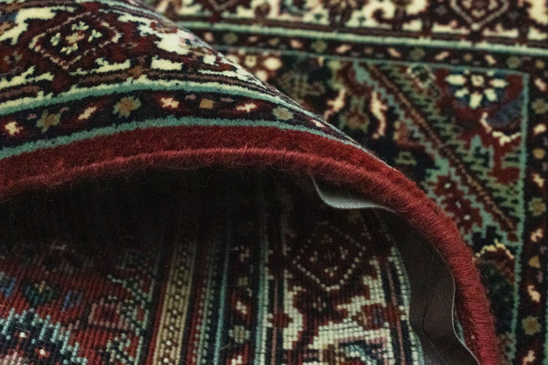 Alfombra persa - Bidjar - 93 x 65 cm - rojo
