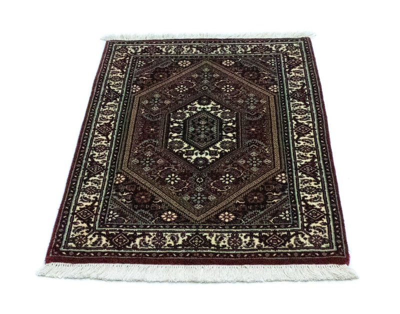 Alfombra persa - Bidjar - 93 x 65 cm - rojo