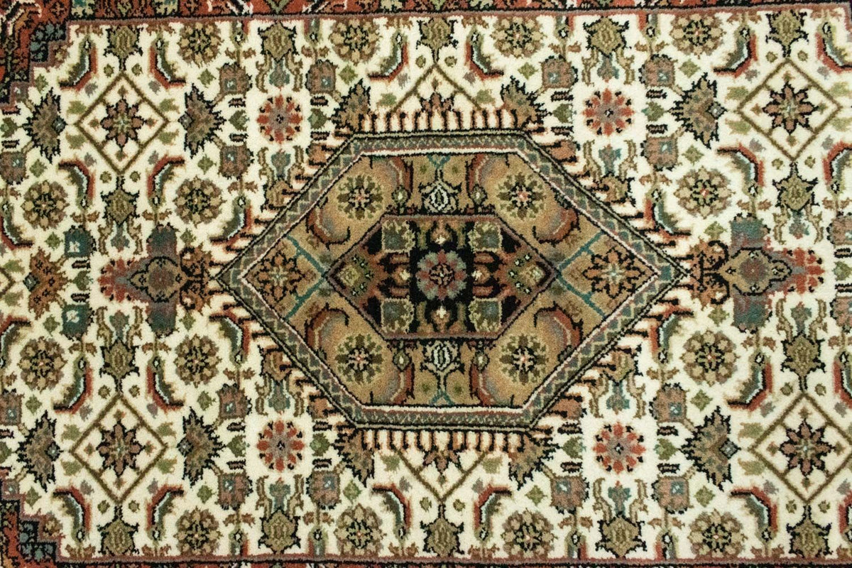 Alfombra persa - Bidjar - 161 x 93 cm - beige