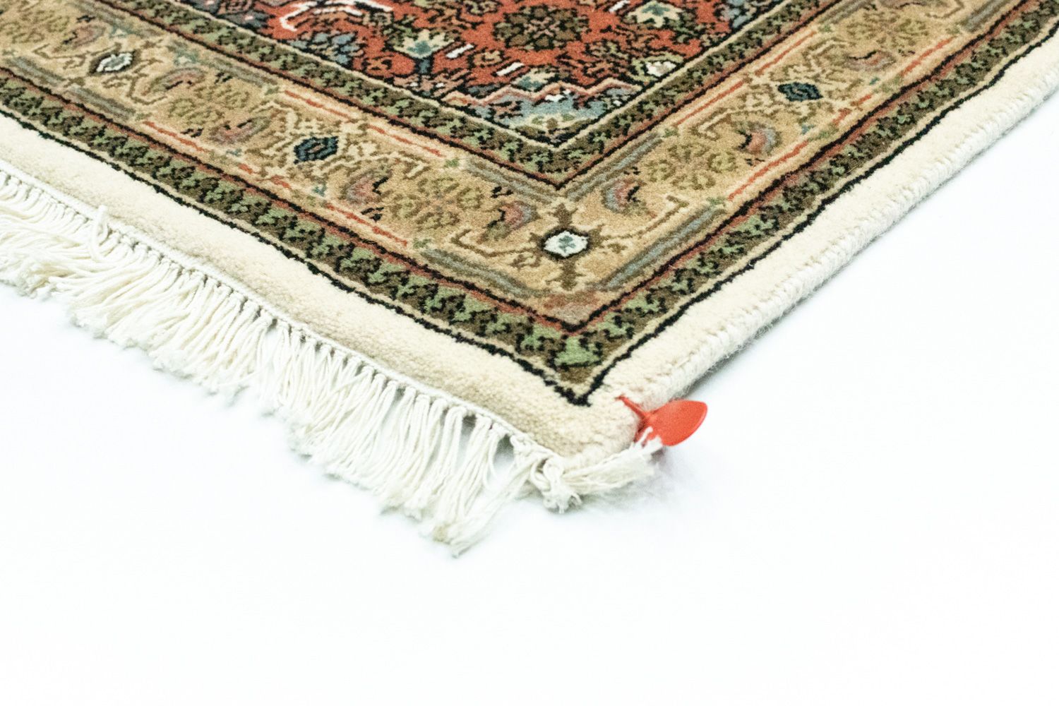 Alfombra persa - Bidjar - 141 x 74 cm - beige
