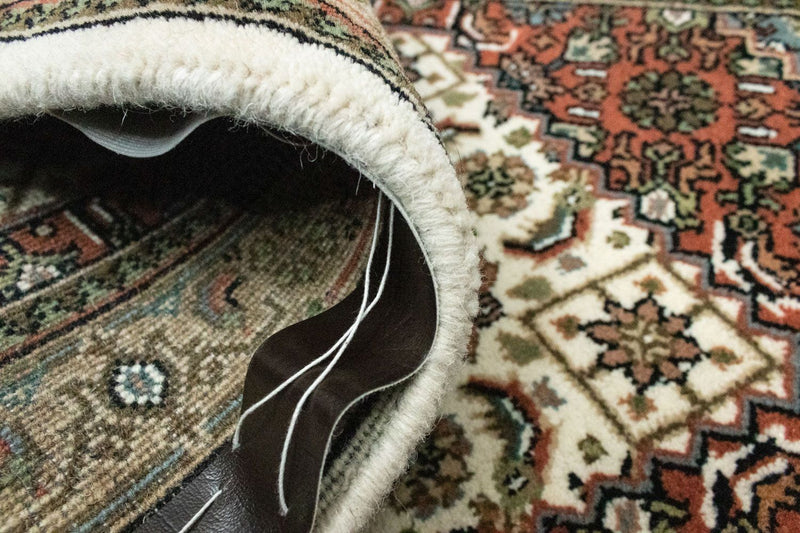Alfombra persa - Bidjar - 141 x 74 cm - beige