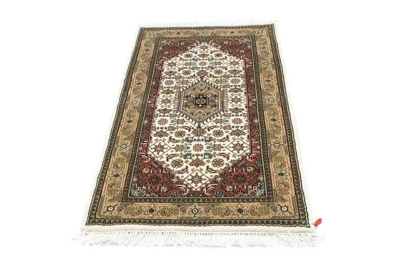Alfombra persa - Bidjar - 141 x 74 cm - beige