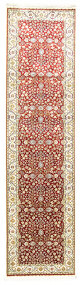 Alfombra de pasillo Alfombra oriental - Hereke - 300 x 78 cm - rojo