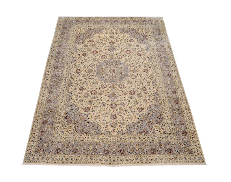 Alfombra persa - Keshan - 351 x 253 cm - beige