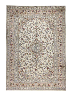 Alfombra persa - Keshan - 350 x 248 cm - beige