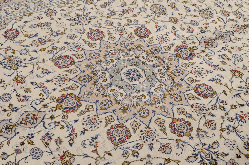 Alfombra persa - Keshan - 350 x 248 cm - beige