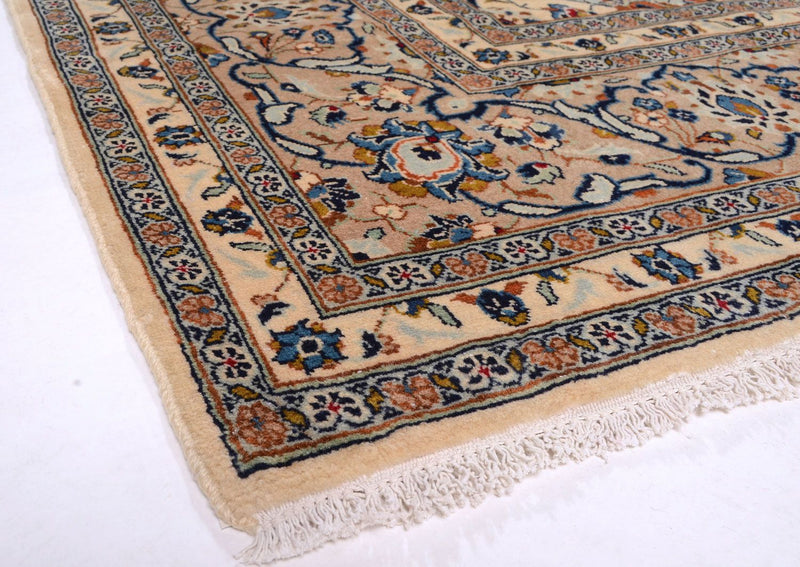Alfombra persa - Keshan - 379 x 241 cm - beige
