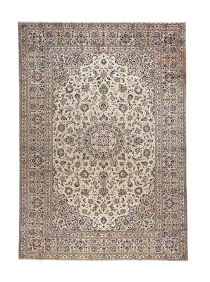 Alfombra persa - Keshan - 338 x 240 cm - beige