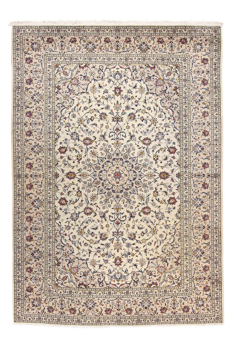 Alfombra persa - Keshan - 350 x 246 cm - beige
