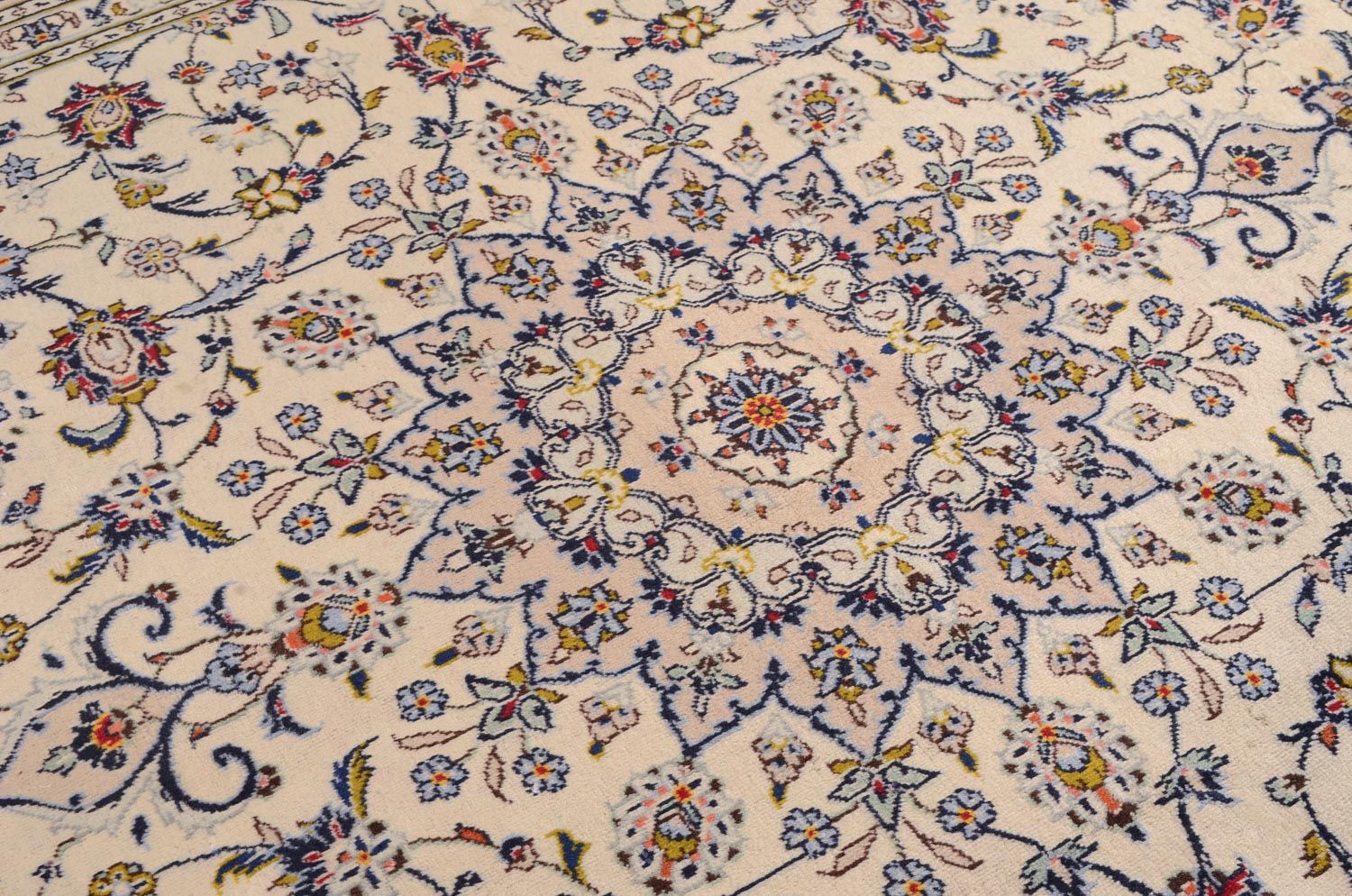 Alfombra persa - Keshan - 350 x 246 cm - beige