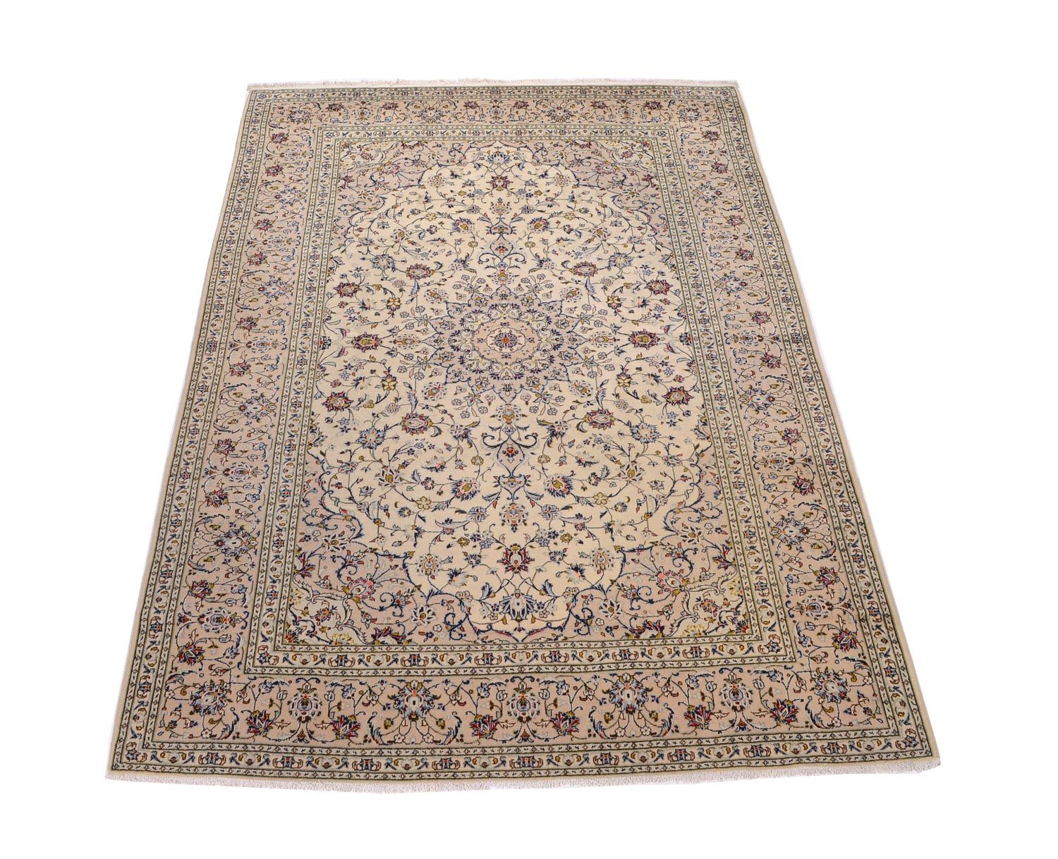 Alfombra persa - Keshan - 350 x 246 cm - beige