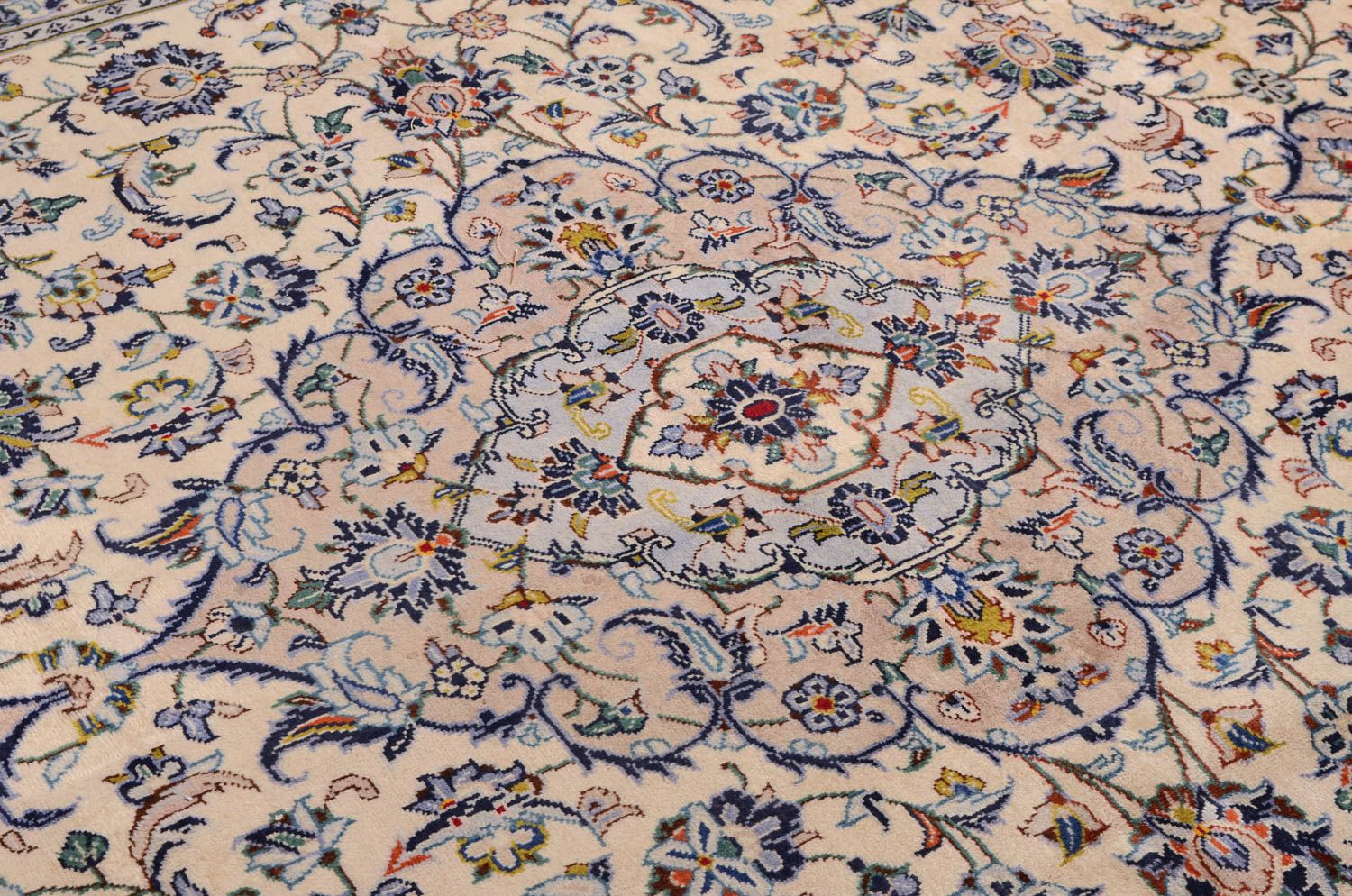 Alfombra persa - Keshan - 362 x 252 cm - beige
