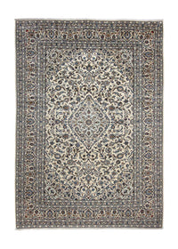 Alfombra persa - Keshan - 349 x 248 cm - beige