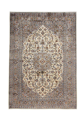 Alfombra persa - Keshan - 342 x 243 cm - beige