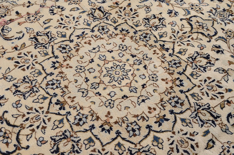 Alfombra persa - Keshan - 343 x 242 cm - beige