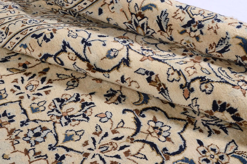 Alfombra persa - Keshan - 343 x 242 cm - beige
