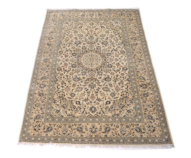Alfombra persa - Keshan - 343 x 242 cm - beige