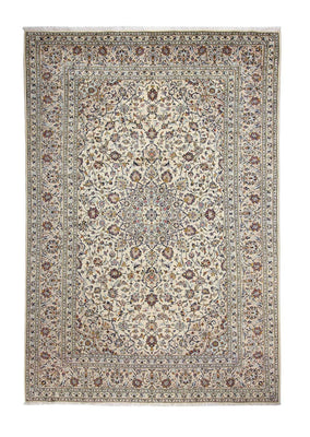Alfombra persa - Keshan - 361 x 247 cm - beige