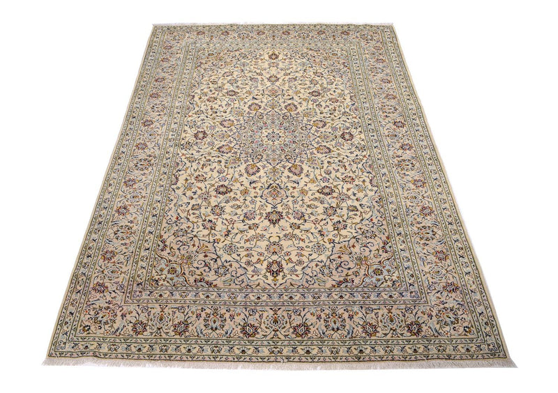 Alfombra persa - Keshan - 361 x 247 cm - beige