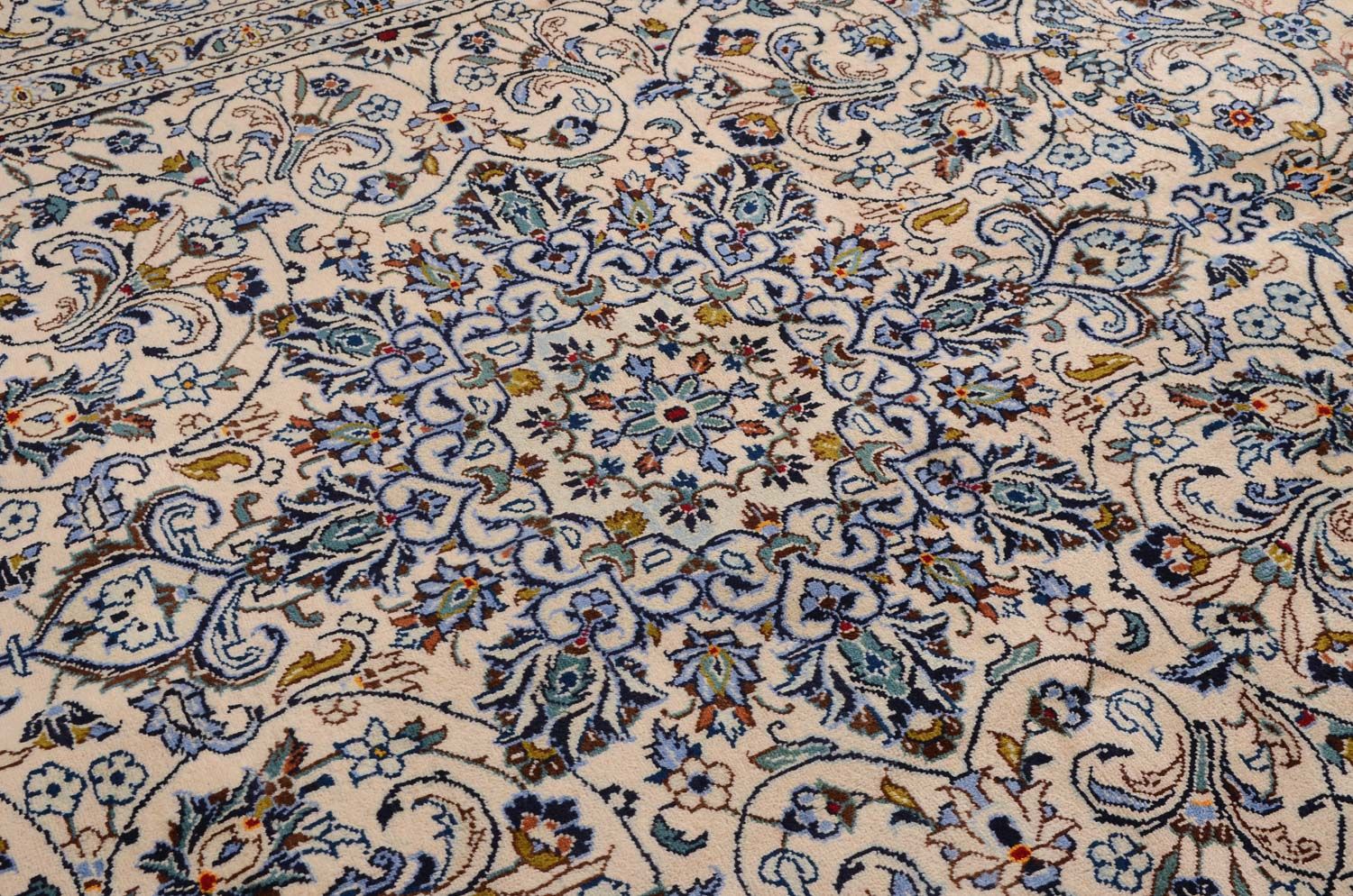 Alfombra persa - Keshan - 323 x 231 cm - beige