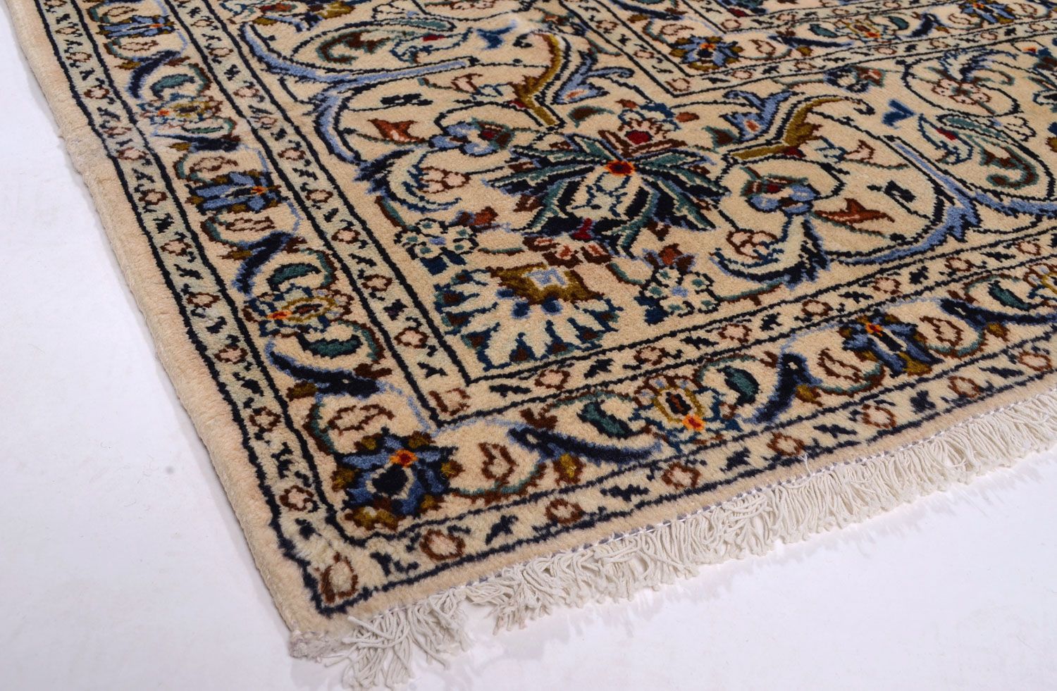 Alfombra persa - Keshan - 323 x 231 cm - beige