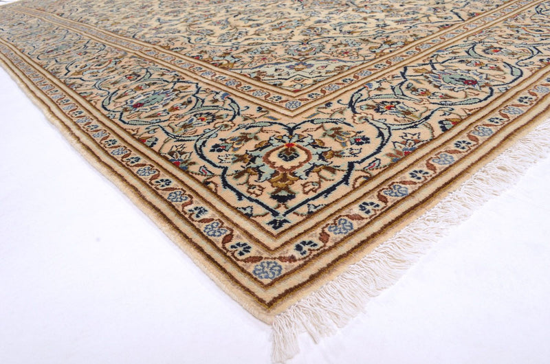 Alfombra persa - Keshan - 314 x 192 cm - beige