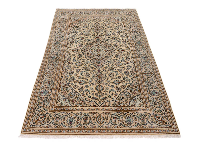 Alfombra persa - Keshan - 314 x 192 cm - beige