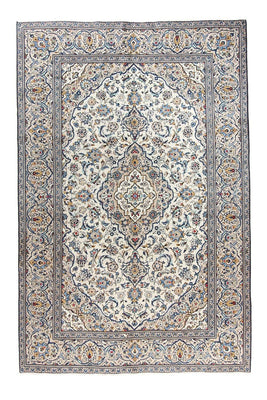 Alfombra persa - Keshan - 300 x 198 cm - beige