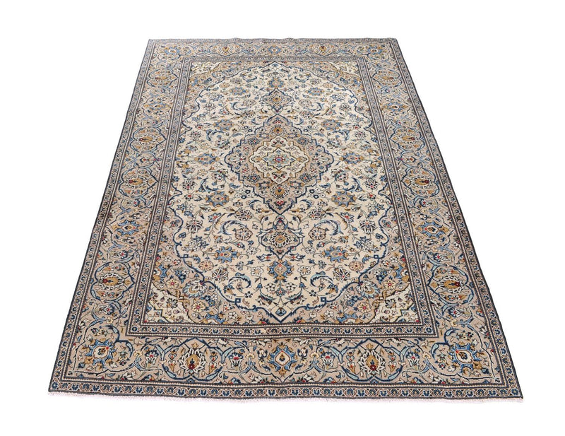 Alfombra persa - Keshan - 300 x 198 cm - beige