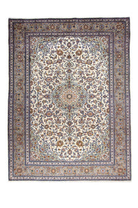 Alfombra persa - Keshan - 398 x 300 cm - beige