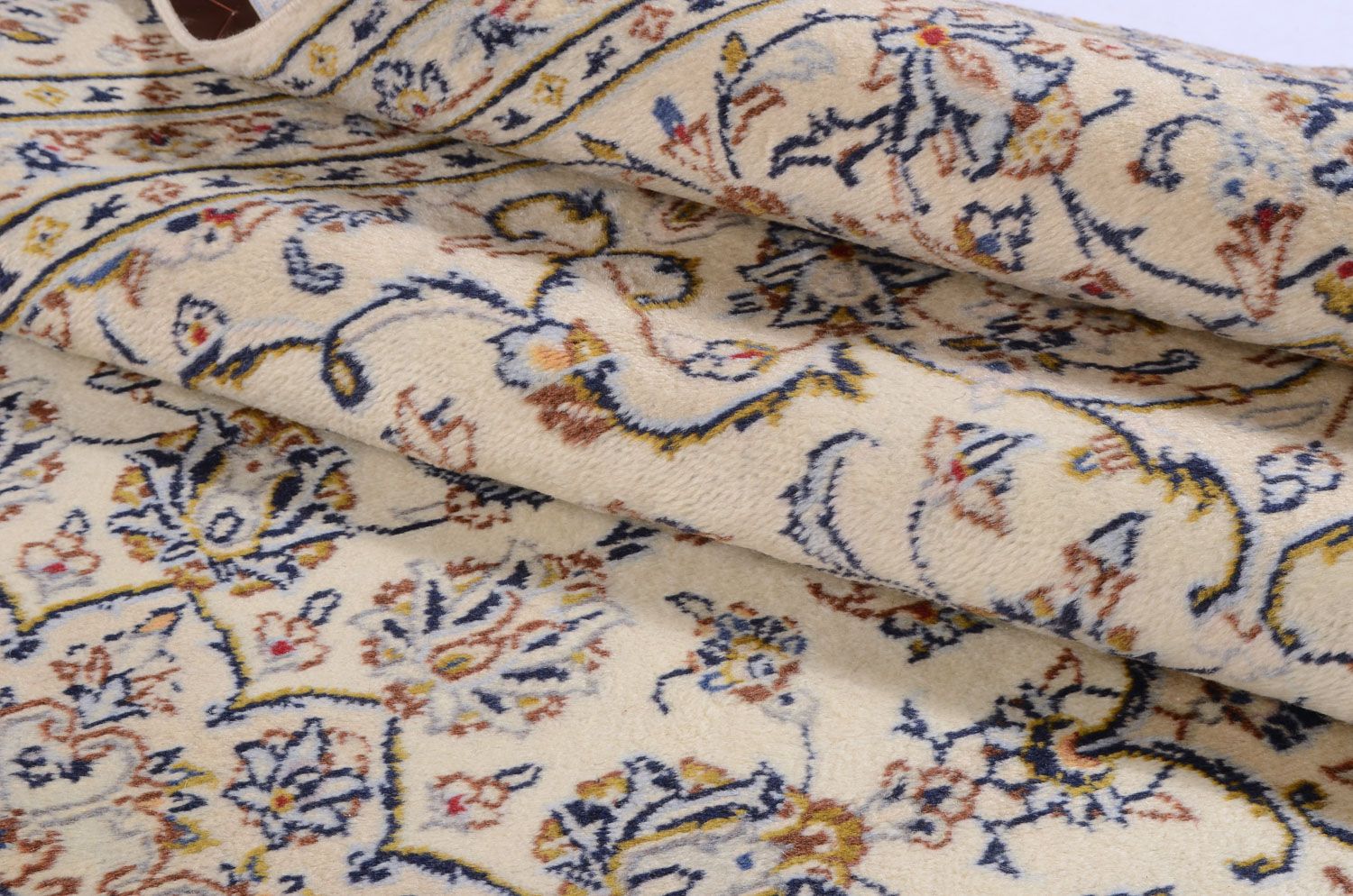 Alfombra persa - Keshan - 344 x 250 cm - beige