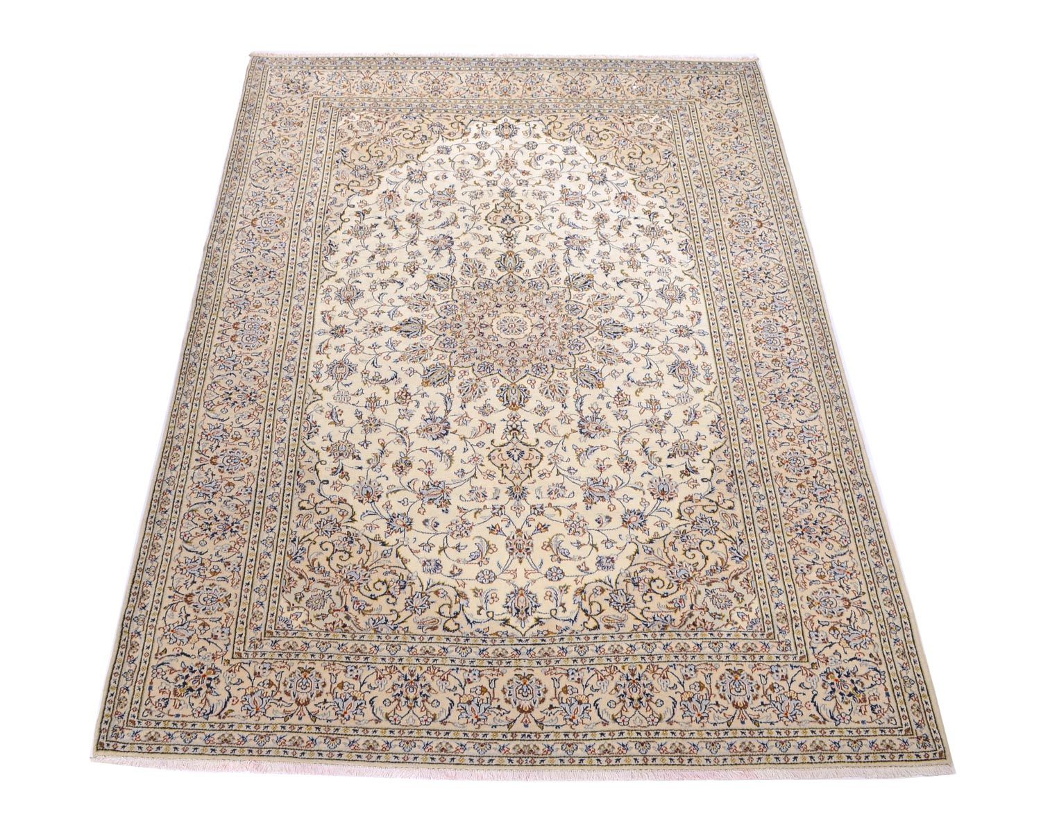 Alfombra persa - Keshan - 344 x 250 cm - beige