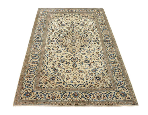 Alfombra persa - Keshan - 302 x 194 cm - beige