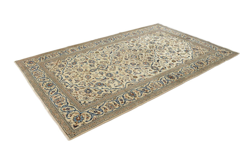 Alfombra persa - Keshan - 302 x 194 cm - beige
