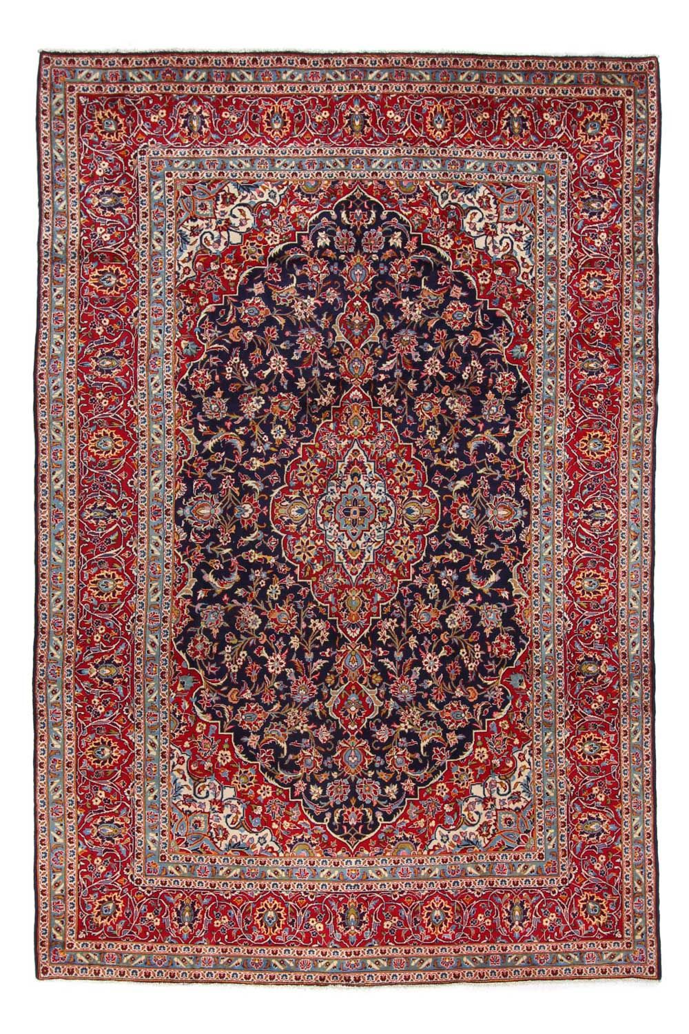 Alfombra persa - Keshan - 368 x 246 cm - azul