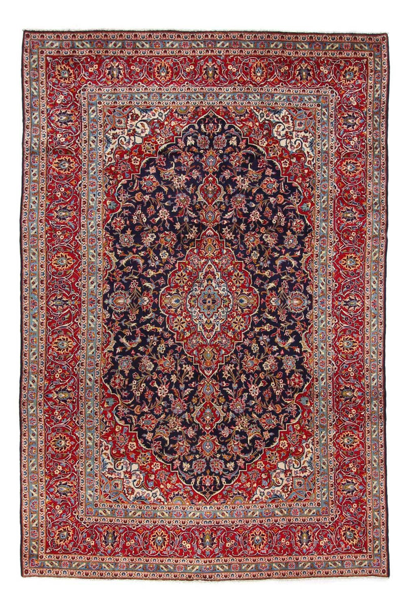 Alfombra persa - Keshan - 368 x 246 cm - azul