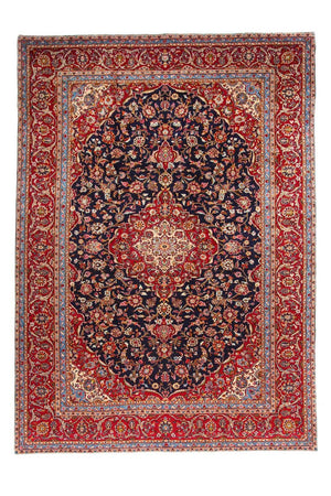 Alfombra persa - Keshan - 403 x 290 cm - azul