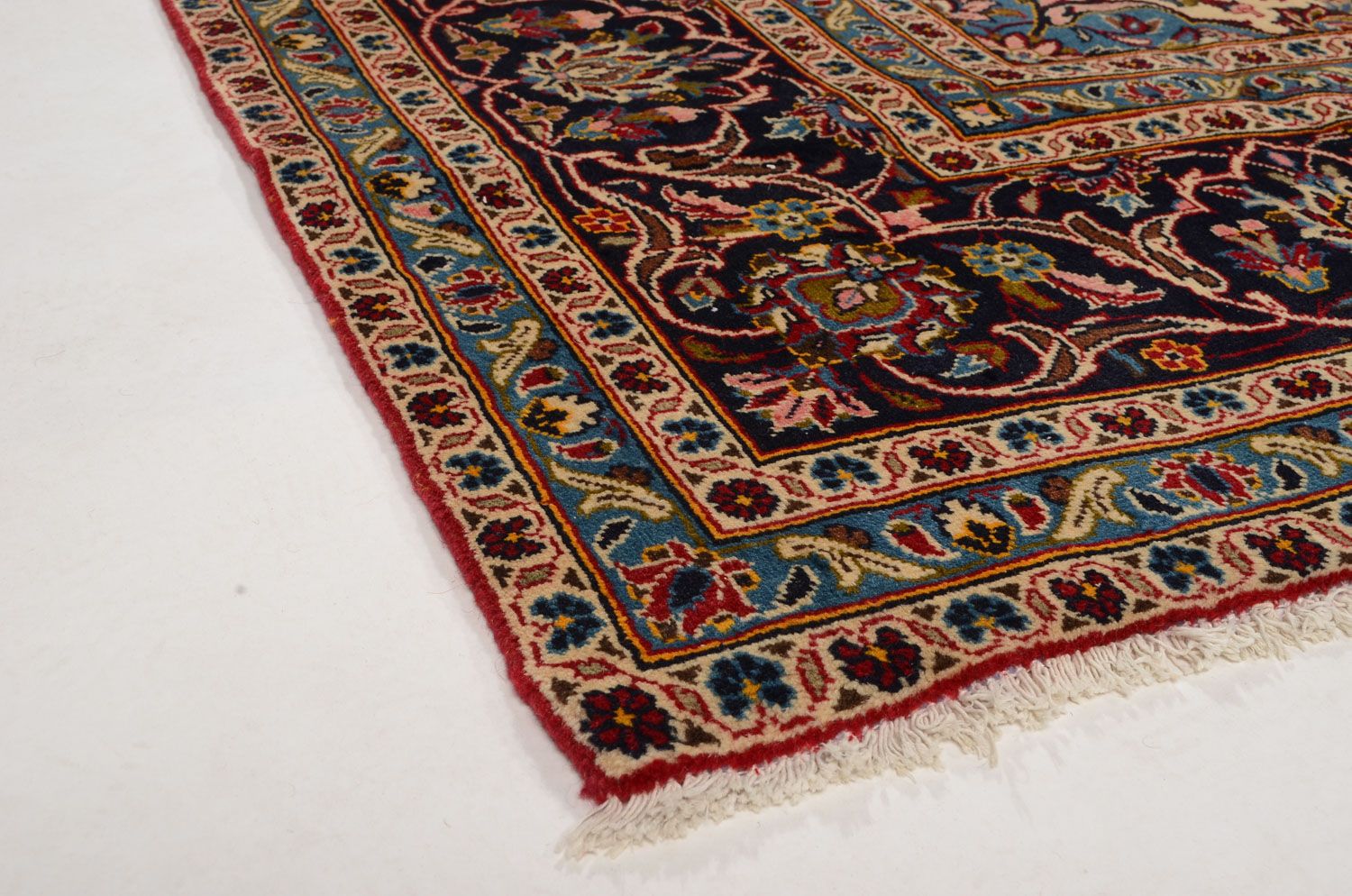 Alfombra persa - Keshan - 352 x 245 cm - rojo