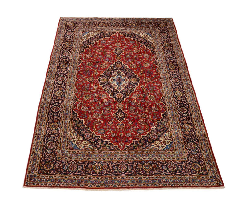 Alfombra persa - Keshan - 360 x 242 cm - rojo