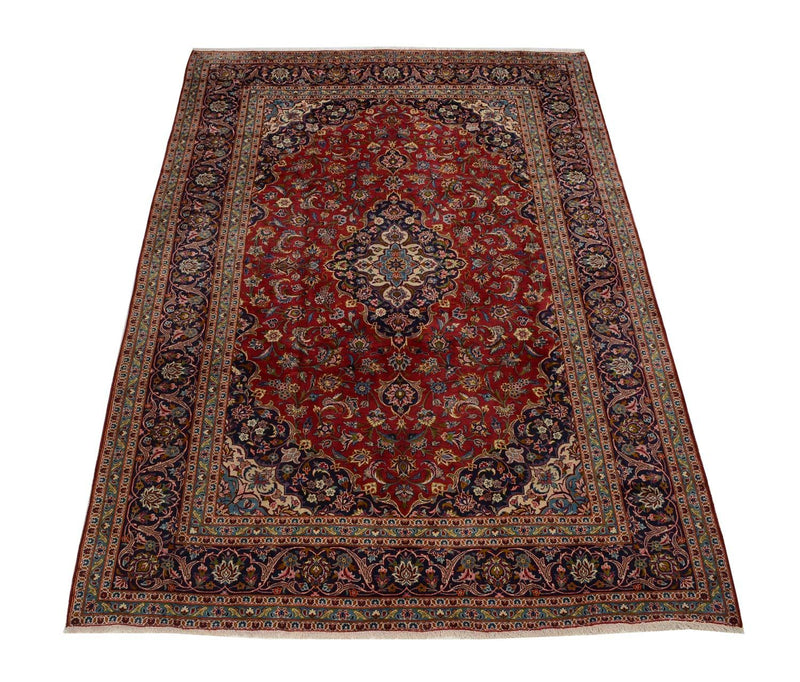 Alfombra persa - Keshan - 353 x 244 cm - rojo