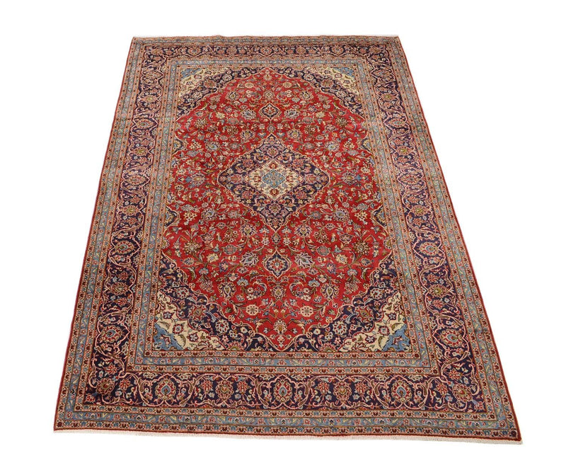 Alfombra persa - Keshan - 366 x 244 cm - rojo