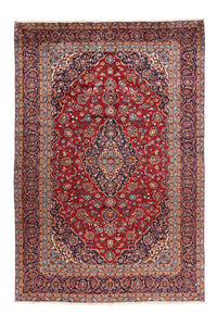 Alfombra persa - Keshan - 358 x 240 cm - rojo